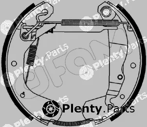 Cifam 151-082 — Brake Shoe Set Kit premounted
