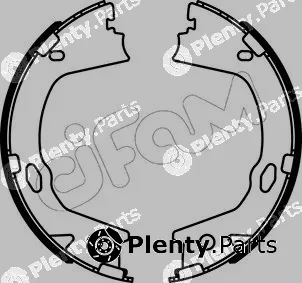 Cifam 153-499 — Brake Shoe Set, parking brake
