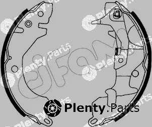 Cifam 153-253Y — Brake Shoe Set
