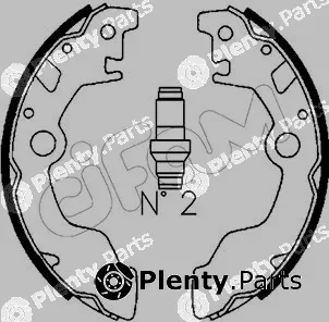 Cifam 153-382 — Brake Shoe Set