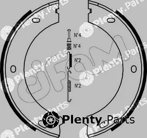 Cifam 153-325K — Brake Shoe Set, parking brake