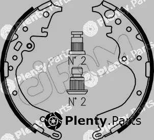 Cifam 153-452 — Brake Shoe Set