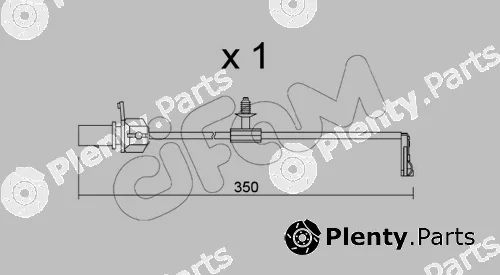 Cifam SU.380 — Warning Contact, brake pad wear