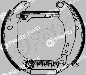 Cifam 151-020 — Brake Shoe Set Kit premounted