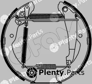 Cifam 151-178 — Brake Shoe Set Kit premounted
