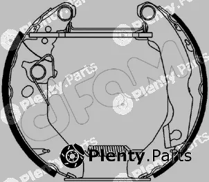 Cifam 151-027 — Brake Shoe Set Kit premounted