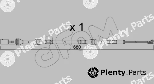 Cifam SU.369 — Warning Contact, brake pad wear
