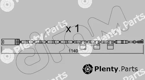 Cifam SU.325 — Warning Contact, brake pad wear
