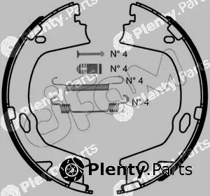 Cifam 153-499K — Brake Shoe Set, parking brake