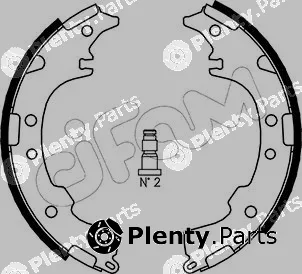 Cifam 153-434 — Brake Shoe Set