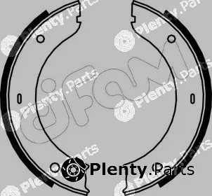Cifam 153-717 — Brake Shoe Set, parking brake