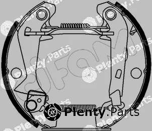 Cifam 151-044 — Brake Shoe Set Kit premounted