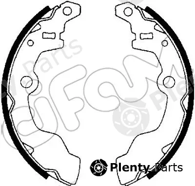 Cifam 153-380 — Brake Shoe Set