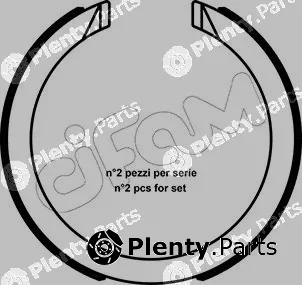 Cifam 153-491 — Brake Shoe Set, parking brake