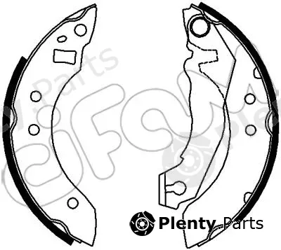 Cifam 153-105 — Brake Shoe Set