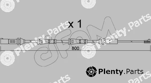 Cifam SU.379 — Warning Contact, brake pad wear