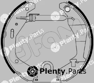 Cifam 151-207 — Brake Shoe Set Kit premounted