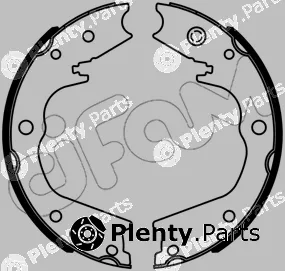 Cifam 153-733 — Brake Shoe Set, parking brake