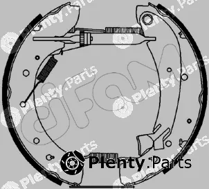 Cifam 151-169 — Brake Shoe Set Kit premounted