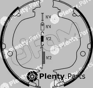 Cifam 153-317K — Brake Shoe Set, parking brake