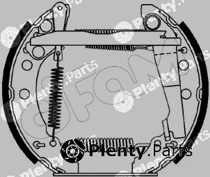 Cifam 151-028 — Brake Shoe Set Kit premounted