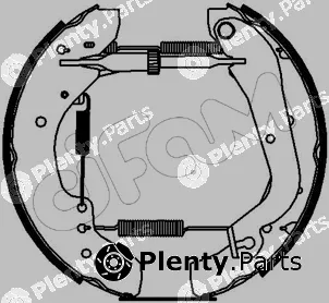 Cifam 151-138 — Brake Shoe Set Kit premounted