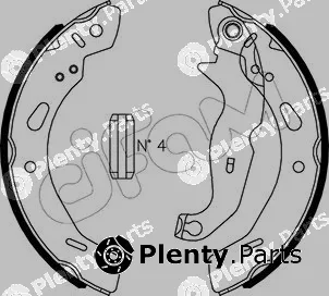 Cifam 153-490 — Brake Shoe Set