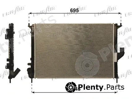 Frigair 0109.3105 — Radiator, engine cooling