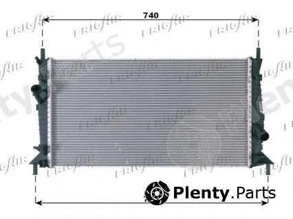Frigair 0105.3084 — Radiator, engine cooling