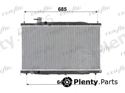 Frigair 0119.3027 — Radiator, engine cooling