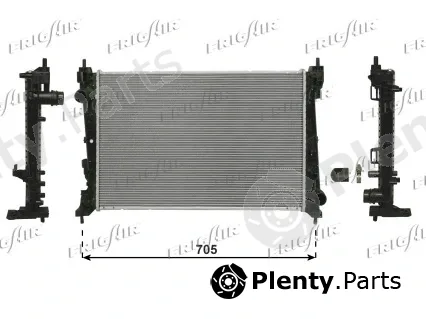 Frigair 0104.3129 — Radiator, engine cooling