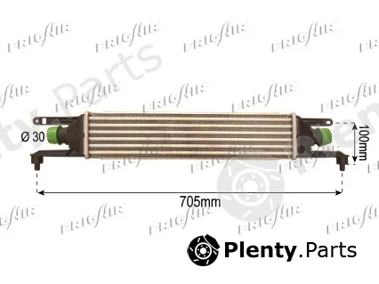 Frigair 0704.3123 — Charge Air Cooler