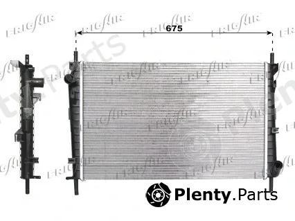 Frigair 0105.3071 — Radiator, engine cooling