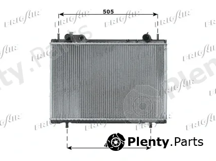 Frigair 0104.3100 — Radiator, engine cooling