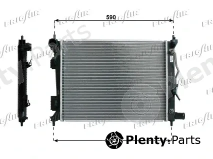 Frigair 0133.3035 — Radiator, engine cooling