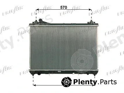 Frigair 0114.3044 — Radiator, engine cooling