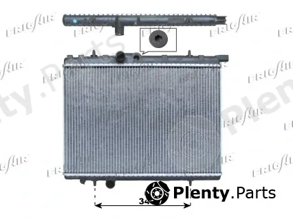 Frigair 0108.3036 — Radiator, engine cooling