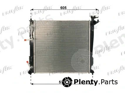 Frigair 0133.3048 — Radiator, engine cooling