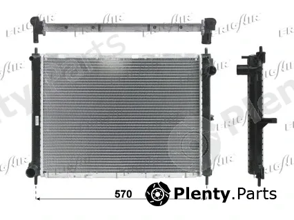 Frigair 0121.3024 — Radiator, engine cooling