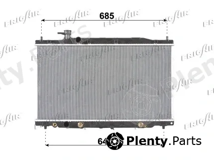 Frigair 0119.3028 — Radiator, engine cooling