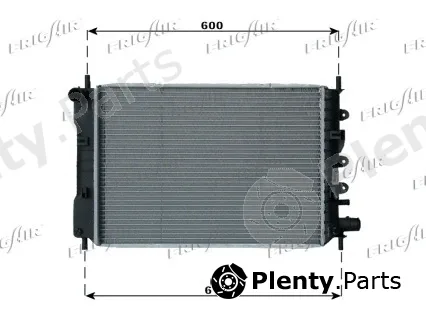 Frigair 0105.2040 — Radiator, engine cooling