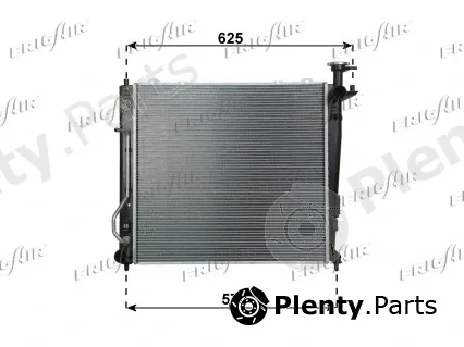 Frigair 0133.3045 — Radiator, engine cooling