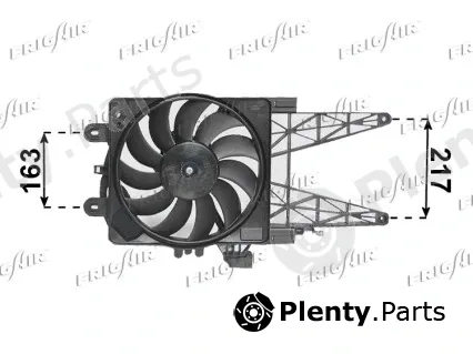 Frigair 0504.2033 — Fan, engine cooling