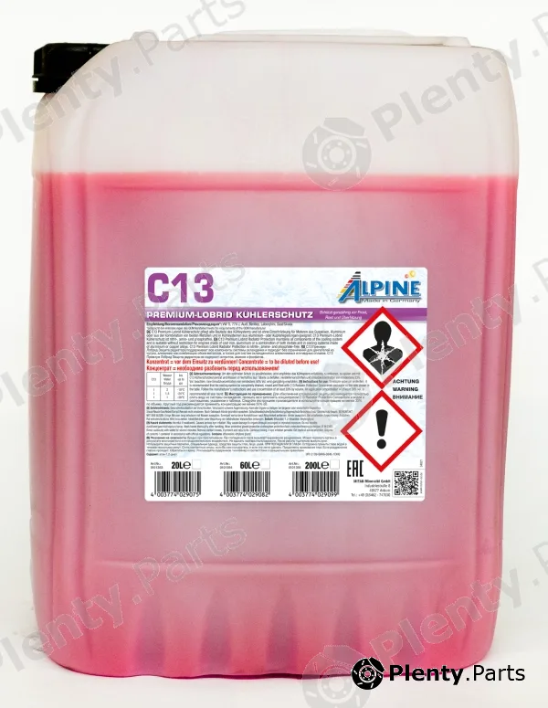 Mitan 0101353 — Antifreeze C13