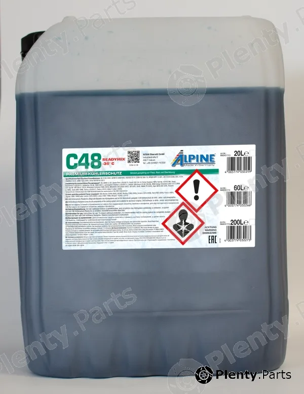 Mitan RM0101713 — Antifreeze C48 Ready Mix -36C