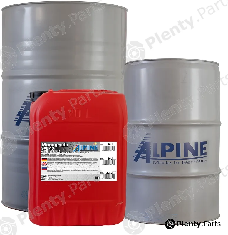 Mitan 010052 — Engine Oil Monograde 40