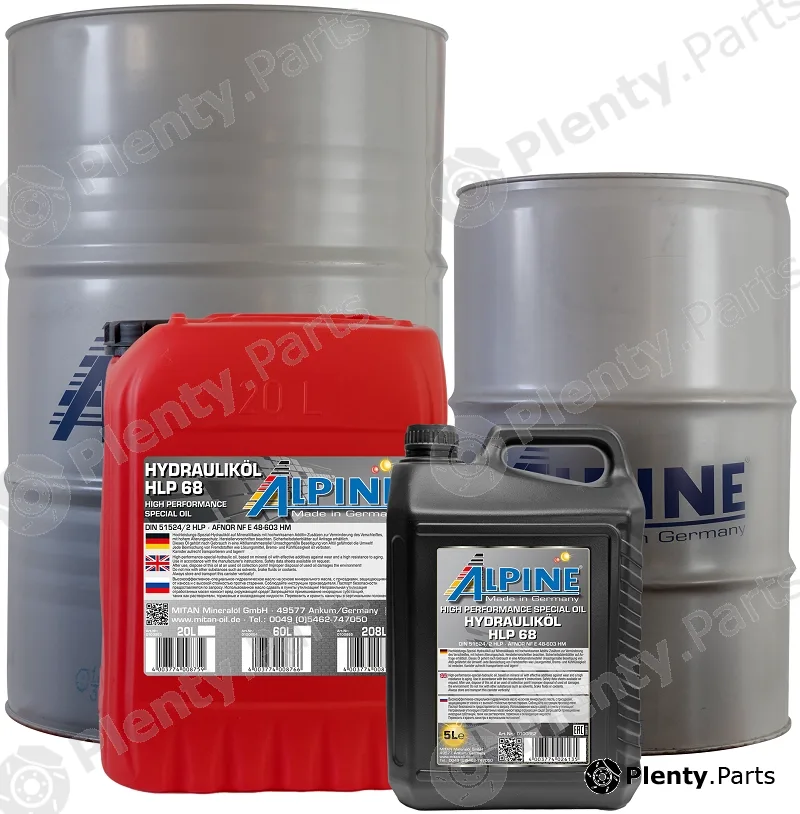 Mitan 0100861 — Hydraulic Oil Hydrauliköl HLP 68