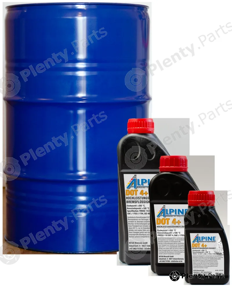 Mitan 010133 — Brake Fluid Brake Fluid DOT 4 +
