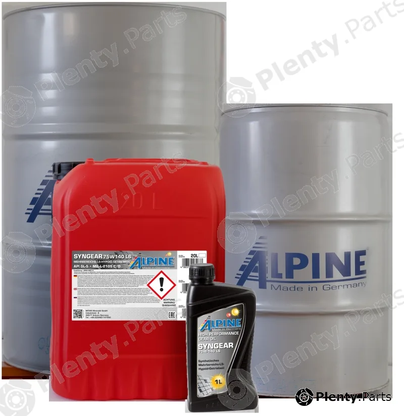 Mitan 010079 — Axle Gear Oil Syngear 75W-140 LS