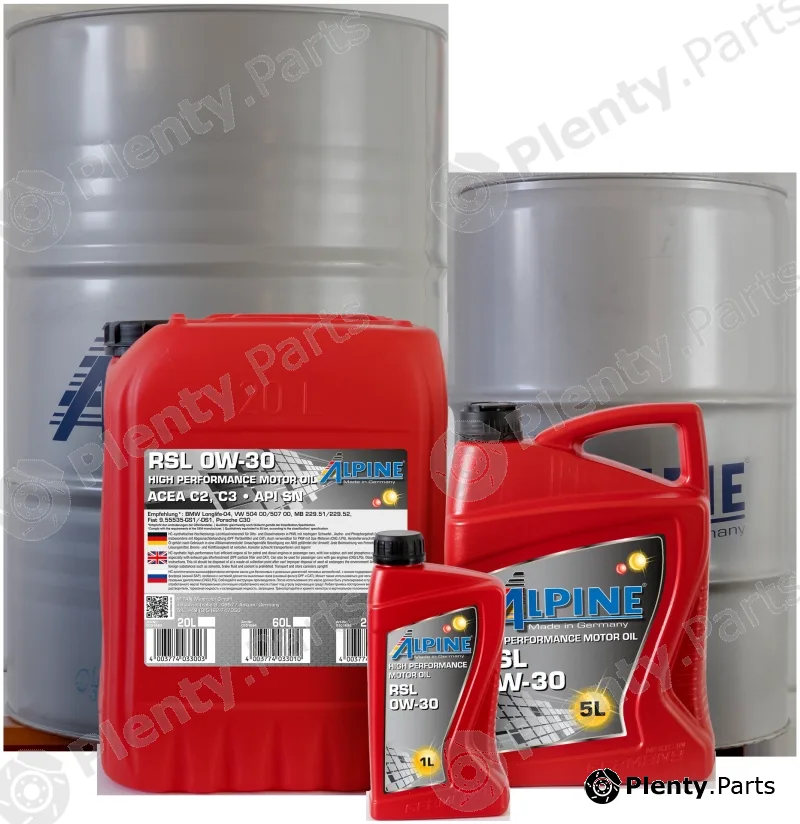 Mitan 010169 — Engine Oil RSL 0W-30